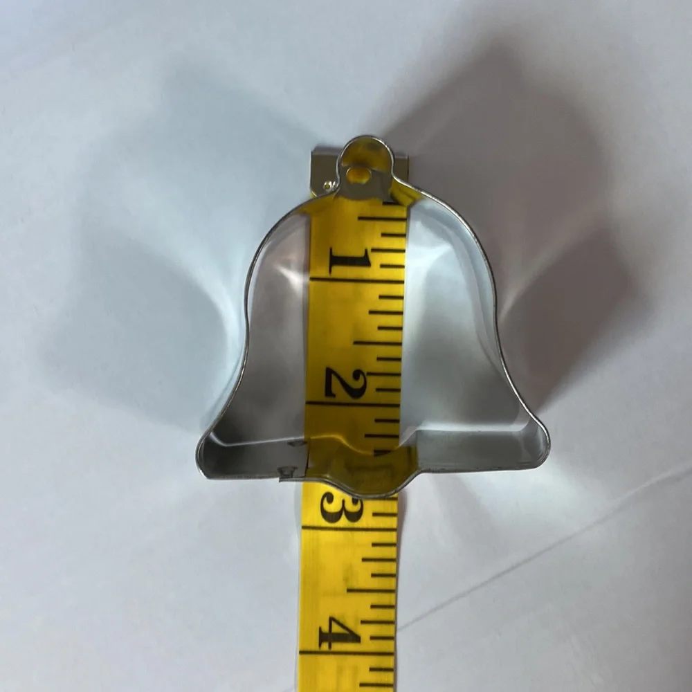 Vintage Angel Bell Cookie Cutters Set of 2